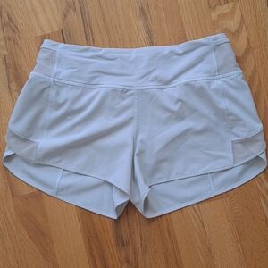 lululemon athletica Women's Light Gray Shorts